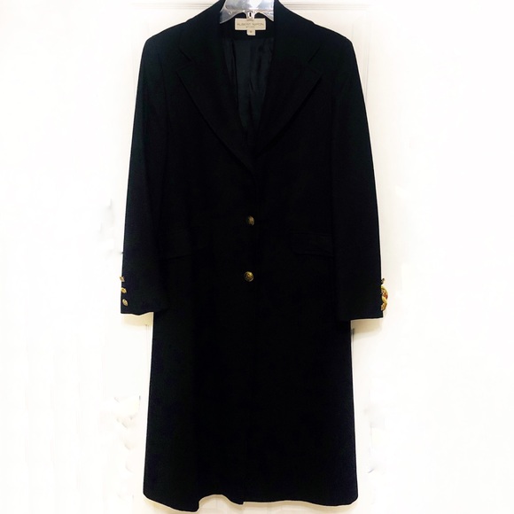 Albert Nipon Jackets & Blazers - Albert Nipon Black Wool Coat